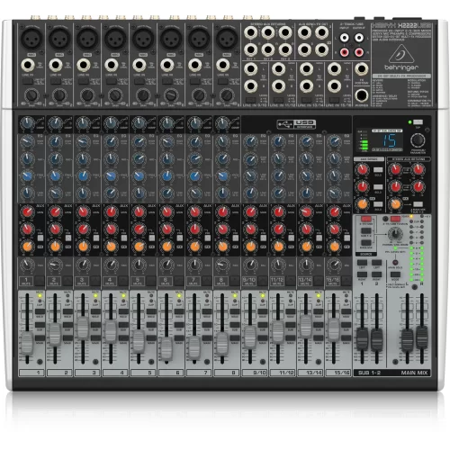 Behringer X2222USB 22-канальный аналоговый микшер