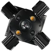Bi Ray ML4A Моторизированный прожектор смены цвета, 4х15 Вт, RGBW + лазер