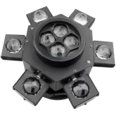 Bi Ray ML6A Моторизированный прожектор смены, 10х10 Вт., RGBW + лазер