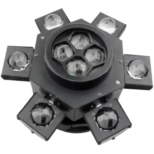 Bi Ray ML6A Моторизированный прожектор смены, 10х10 Вт., RGBW + лазер