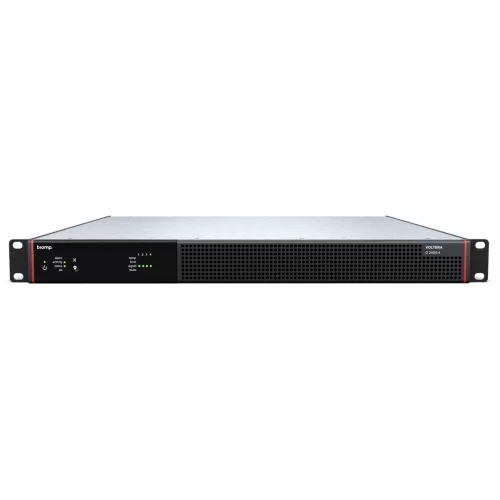 Biamp Voltera D 2400.4 Усилитель мощности, 4х600 Вт., 2/4/8 Ом., 70/100 В, DSP, Dante, AVB