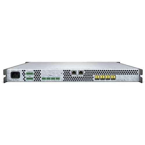 Biamp Voltera D 2400.4 Усилитель мощности, 4х600 Вт., 2/4/8 Ом., 70/100 В, DSP, Dante, AVB
