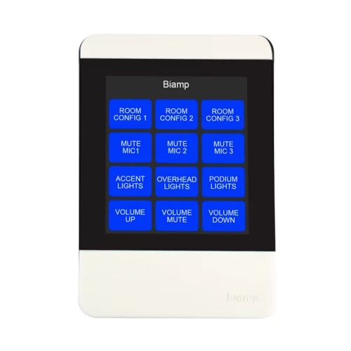 Biamp Apprimo TEC-X 2000 White Панель управления