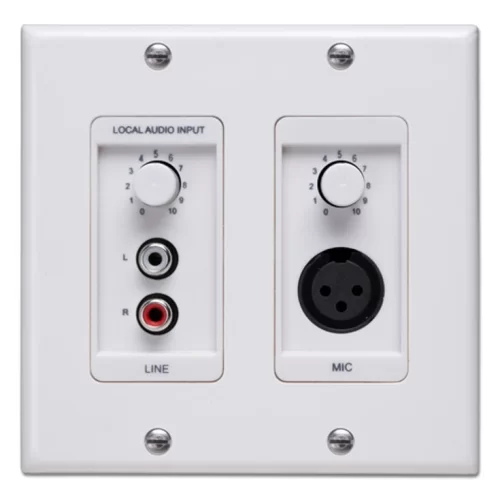 Biamp D-ALINP Настенный блок аудио входов