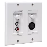 Biamp D-ALINP Настенный блок аудио входов