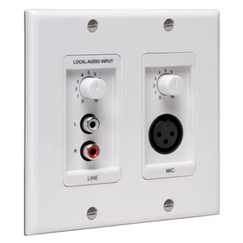Biamp D-ALINP Настенный блок аудио входов