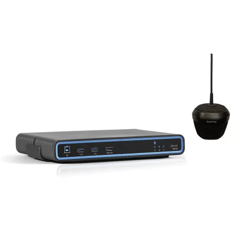 Biamp Devio SCR-25C Black Микрофон с аудиопроцессором