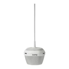 Biamp Parle TCM-1A White Потолочный микрофон, AVB, PoE+