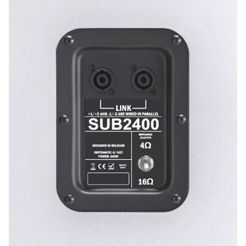 Biamp SUB2400-W Инсталляционный сабвуфер, 300 Вт., 2х10"