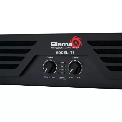 Biema T8 Усилитель мощности, 2x1400 Вт.