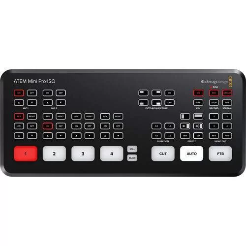 Blackmagic ATEM Mini Pro ISO Видеомикшер