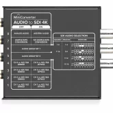 Blackmagic Mini Converter - Audio to SDI 4K Конвертер
