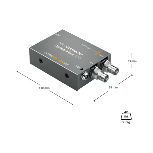 Blackmagic Mini Converter - Optical Fiber 12G Конвертер