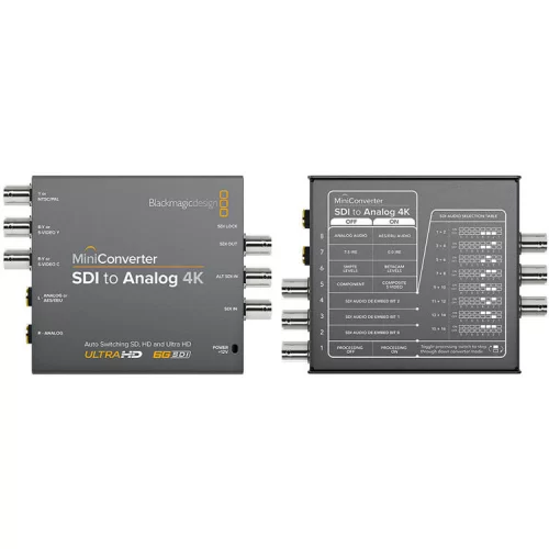 Blackmagic Mini Converter - SDI to Analog 4K Конвертер