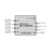 Blackmagic Mini Converter - SDI to Audio 4K Конвертер