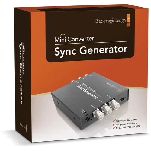 Blackmagic Mini Converter - Sync Generator Конвертер
