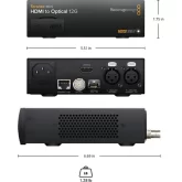 Blackmagic Teranex Mini - HDMI to Optical 12G Конвертер