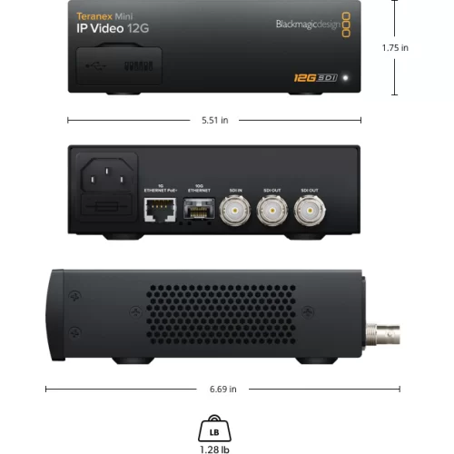 Blackmagic Teranex Mini - IP Video 12G Конвертер с интерфейсом