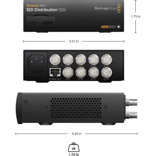 Blackmagic Teranex Mini - SDI Distribution 12G Конвертер с интерфейсом