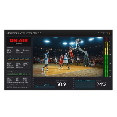 Blackmagic Web Presenter 4K Видеоконвертер
