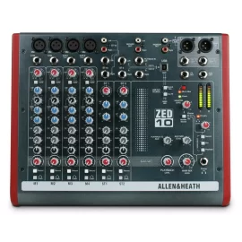 Allen & Heath ZED-10  (ZED1002) 8-канальный аналоговый микшер