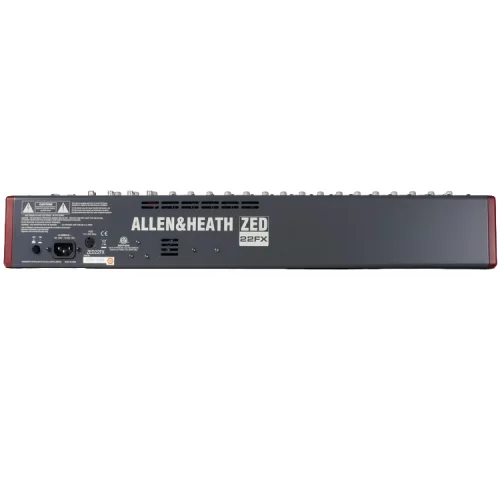 Allen & Heath ZED-22FX  (ZED22FX) 22-канальный аналоговый микшер, FX