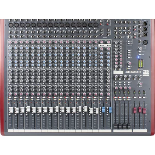 Allen & Heath ZED-420  (ZED2042) 20-канальный аналоговый микшер
