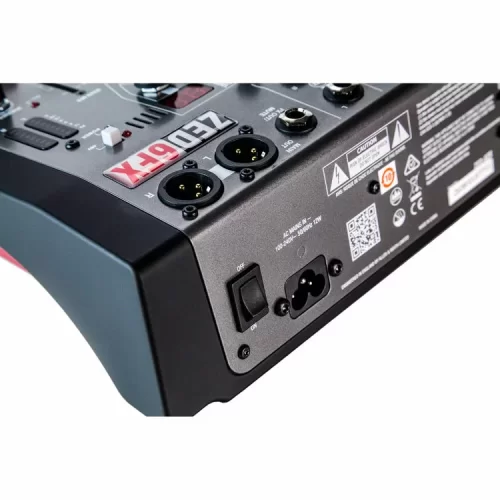Allen & Heath ZED-6FX (ZED6FX) 6-канальный аналоговый микшер, FX