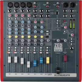 Allen & Heath ZED60-10FX 10-канальный аналоговый микшер, FX