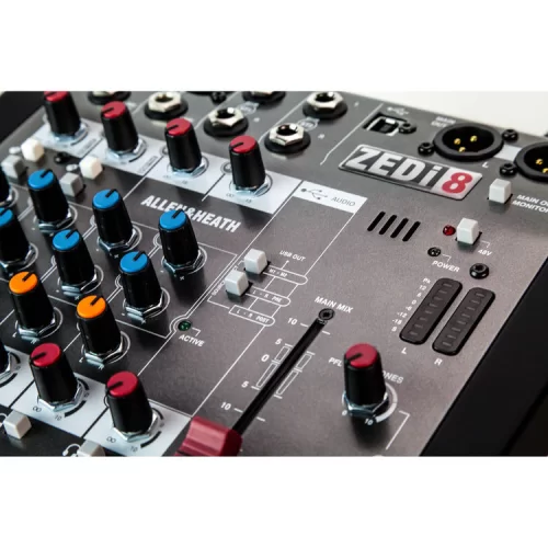 Allen & Heath ZEDi8 8-канальный аналоговый микшер