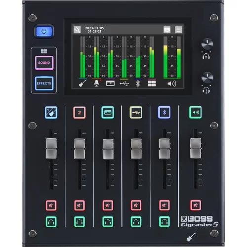 Boss Gigcaster 5 (GCS-5) 5-канальный микшер и аудиоинтерфейс