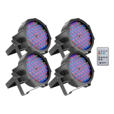 CAMEO FLAT PAR RGB 10 IR SET Комплект из 4-х светодиодных тонких PAR прожекторов