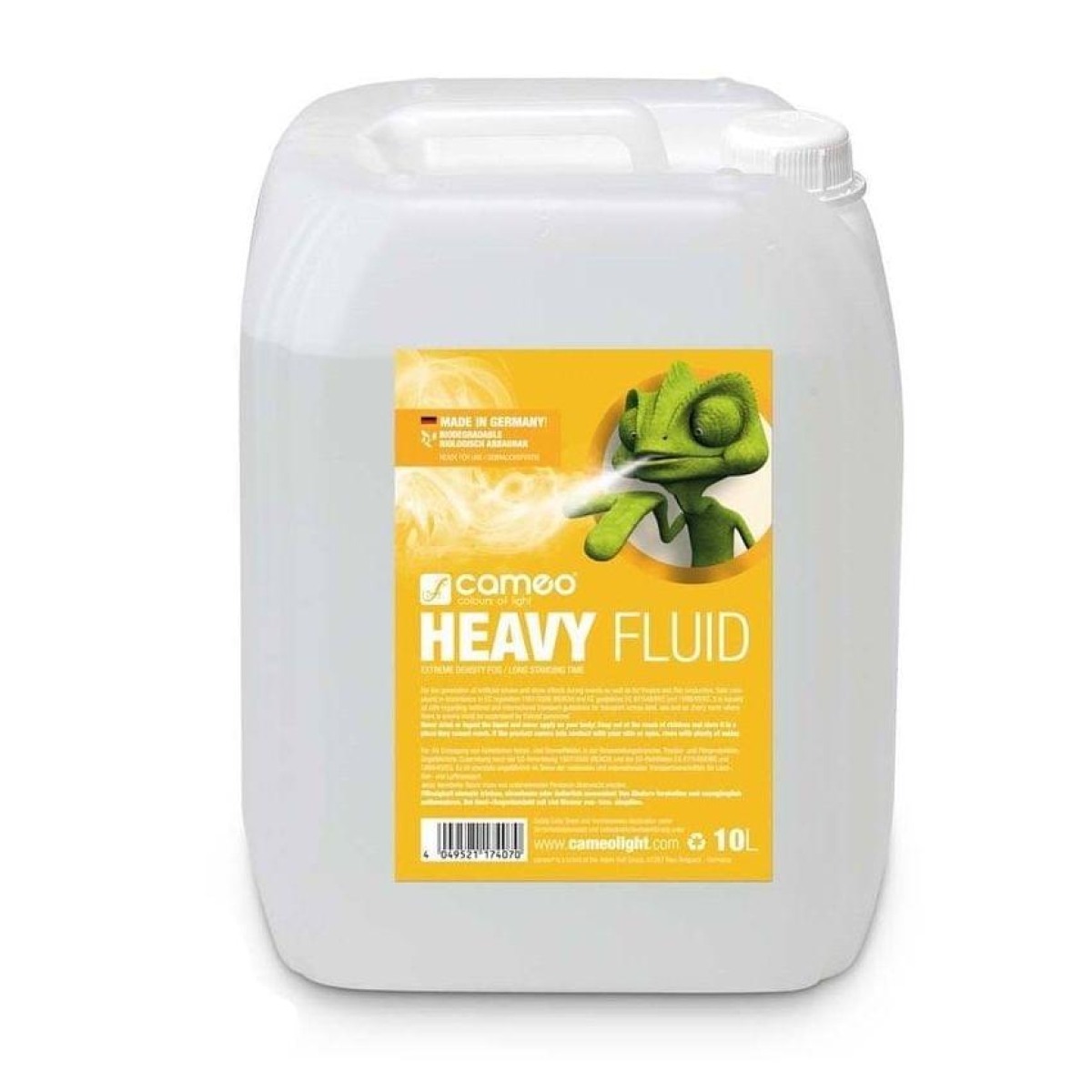 CAMEO HEAVY FLUID 10L Жидкость для дыма купить в Москве и РФ недорого