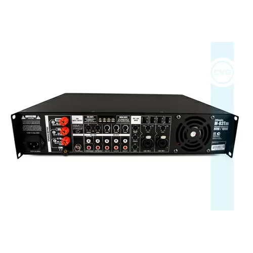 CVGaudio M-83Tm Трансляционный микшер-усилитель, 80 Вт., MP3, FM, Bluetooth