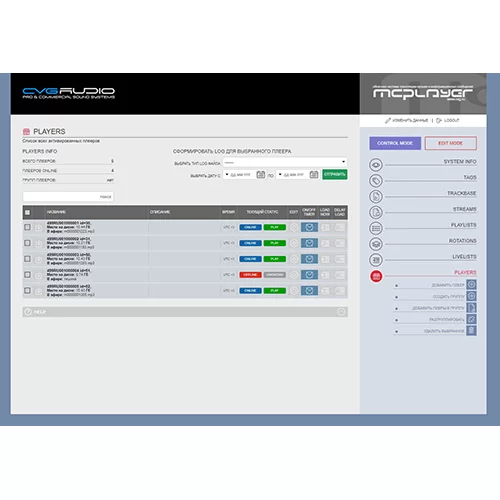 CVGaudio MCplayer 12T Трансляционный микшер-усилитель, 120 Вт.