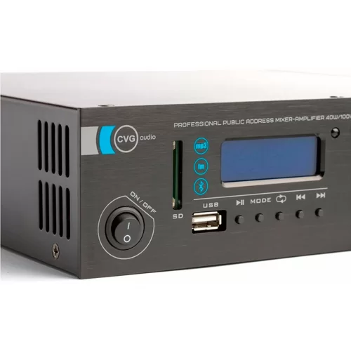 CVGaudio ReBox-T4 Трансляционный микшер-усилитель, 40W, MP3/FM/Bluetooth