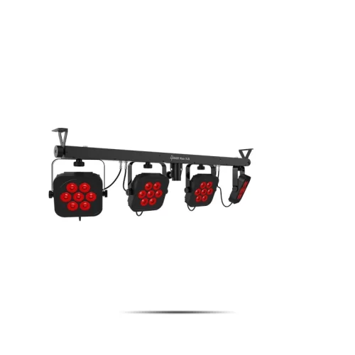 Chauvet-DJ 4BAR HEX ILS Комплект светодиодных прожекторов, 4 прожектора H7 (7x5,1W RGBAW+UV)