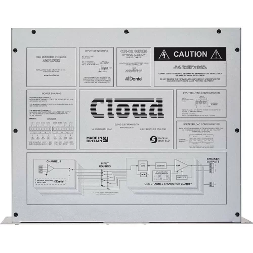 Cloud Electronics CA 6160 Усилитель мощности, 6x160 Вт.