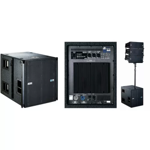 DB Technologies DVA-S10 Активный сабвуфер линейного массива, 1000 Вт, 18"