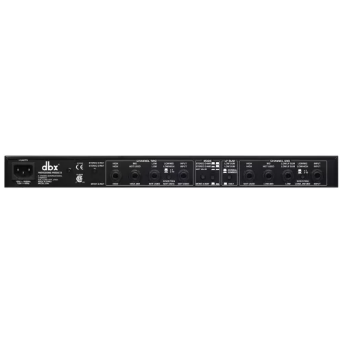 DBX 234S Кроссовер, 2x3, разъемы TRS
