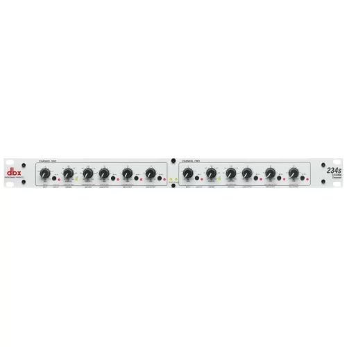 DBX 234S Кроссовер, 2x3, разъемы TRS