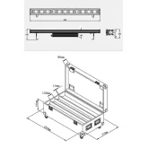 DIALighting LED Bar 48 C+W LEDS LED панель CW+WW, IP 65