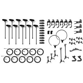 DPA KIT-4099-DP-10R Комплект из 10 микрофонов CORE 4099 c аксессуарами для рок-инструментов
