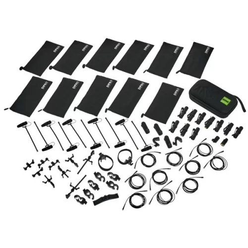 DPA KIT-4099-DP-10R-C Комплект в кейсе из 10 микрофонов CORE 4099 c аксессуарами для рок-инструментов