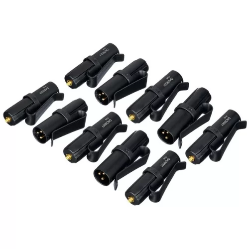 DPA KIT-4099-DP-10R-C Комплект в кейсе из 10 микрофонов CORE 4099 c аксессуарами для рок-инструментов