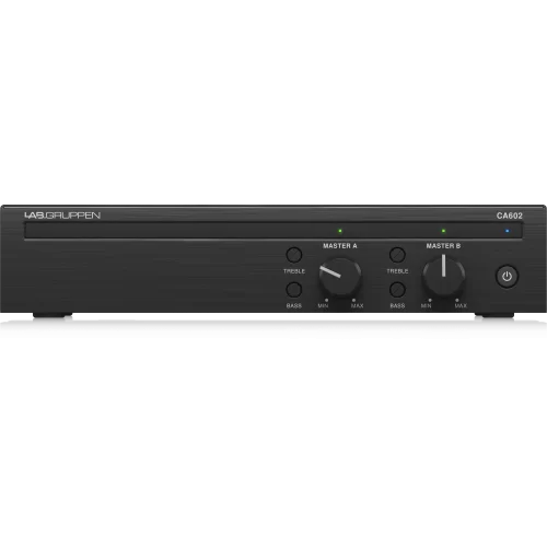 Lab.Gruppen CA602 Инсталляционный усилитель, 2x60 Вт.,  4/8Ом,70/100 B