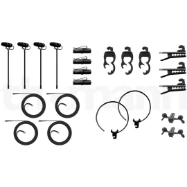 DPA KIT-4099-DP-4R-C Комплект в кейсе из 4 микрофонов CORE 4099 c аксессуарами для рок-инструментов