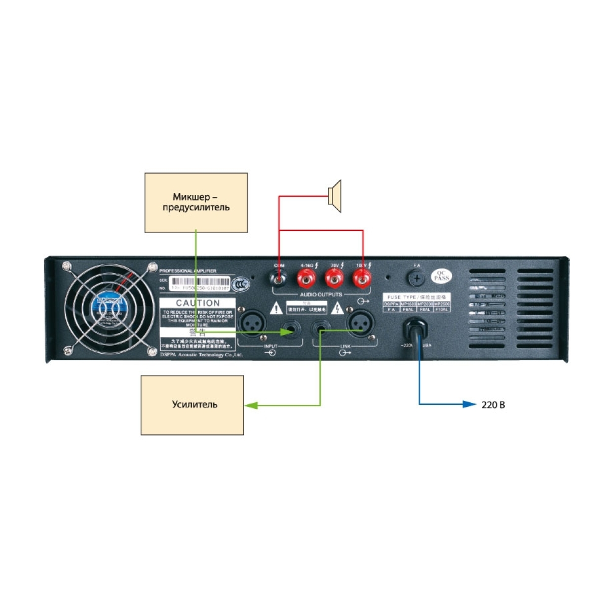 Dsppa mp 600p схема