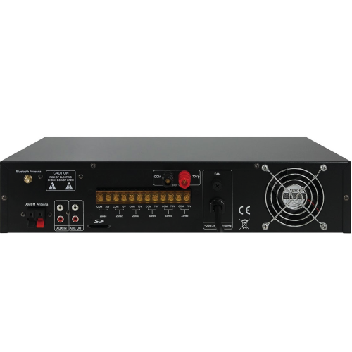 DSPPA MP-2735 Трансляционный микшер-усилитель, 350 Вт., MP3, Bluetooth, 6 зон