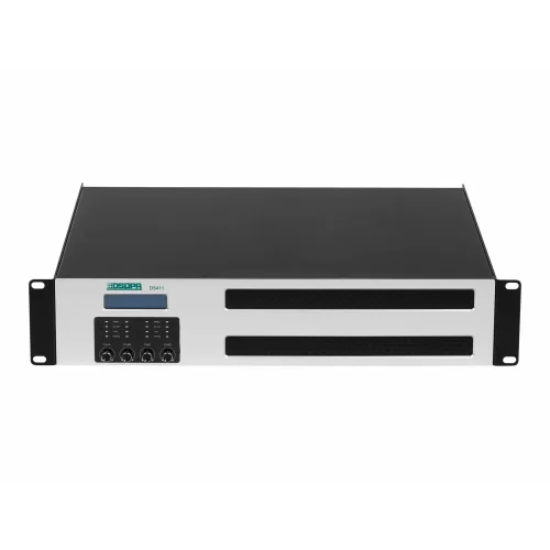 DSPPA D5411 Усилитель мощности, 4х600 Вт., Dante